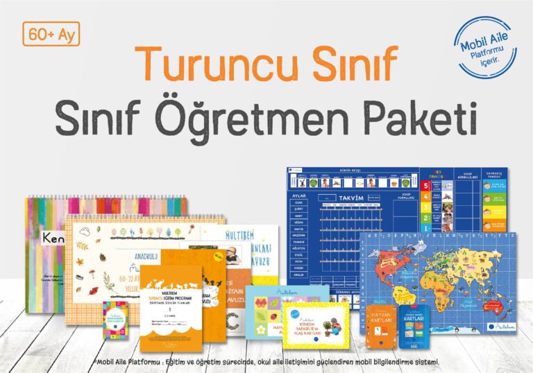 5 Yaş Turuncu Öğretmen Paketi