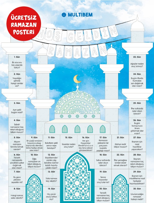 Ücretsiz Ramazan Ayı Posteri