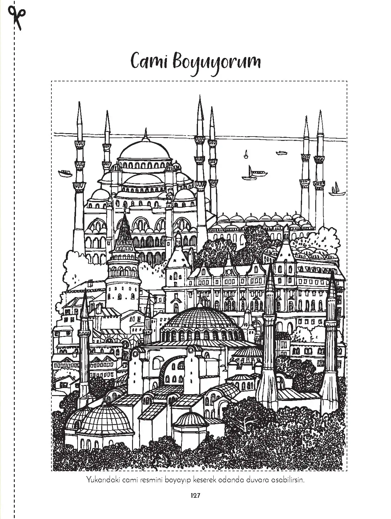 Camii Boyama kitap kapağı