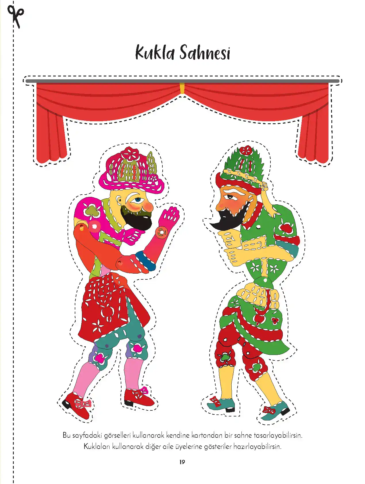 Karagöz Hacivat Kukla kitap kapağı