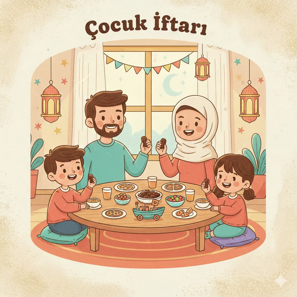 Çocuk iftarı nasıl açılır? Çocuklarla iftar