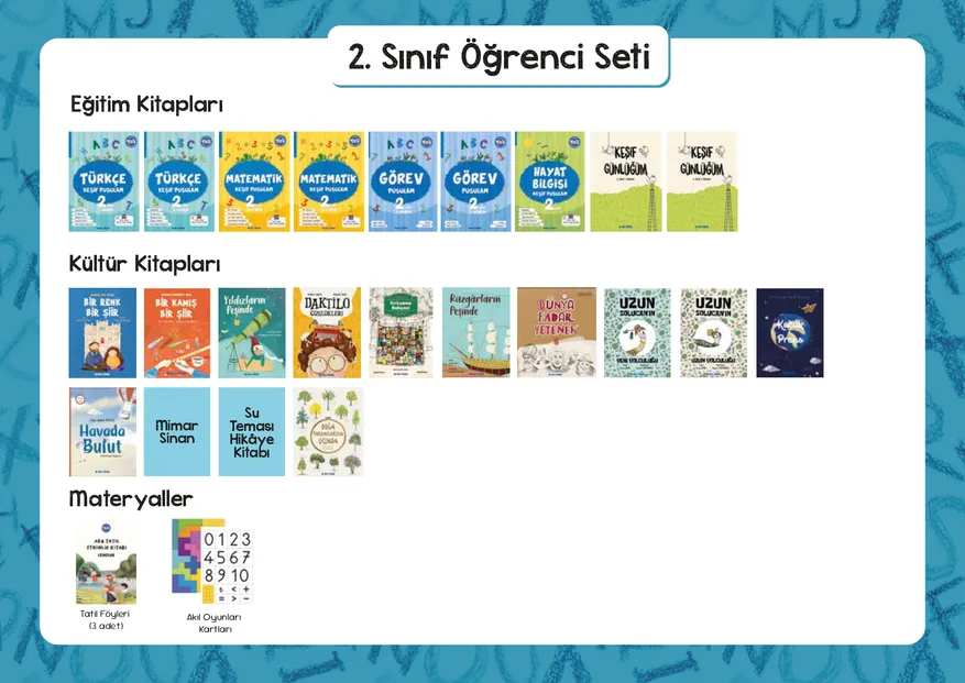 2. Sınıf Öğrenci Paketi