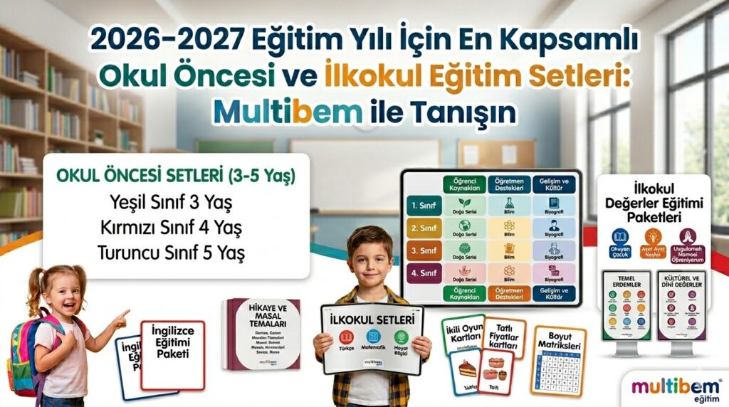 Multibem Eğitim Setleri - Okul öncesi İlkokul