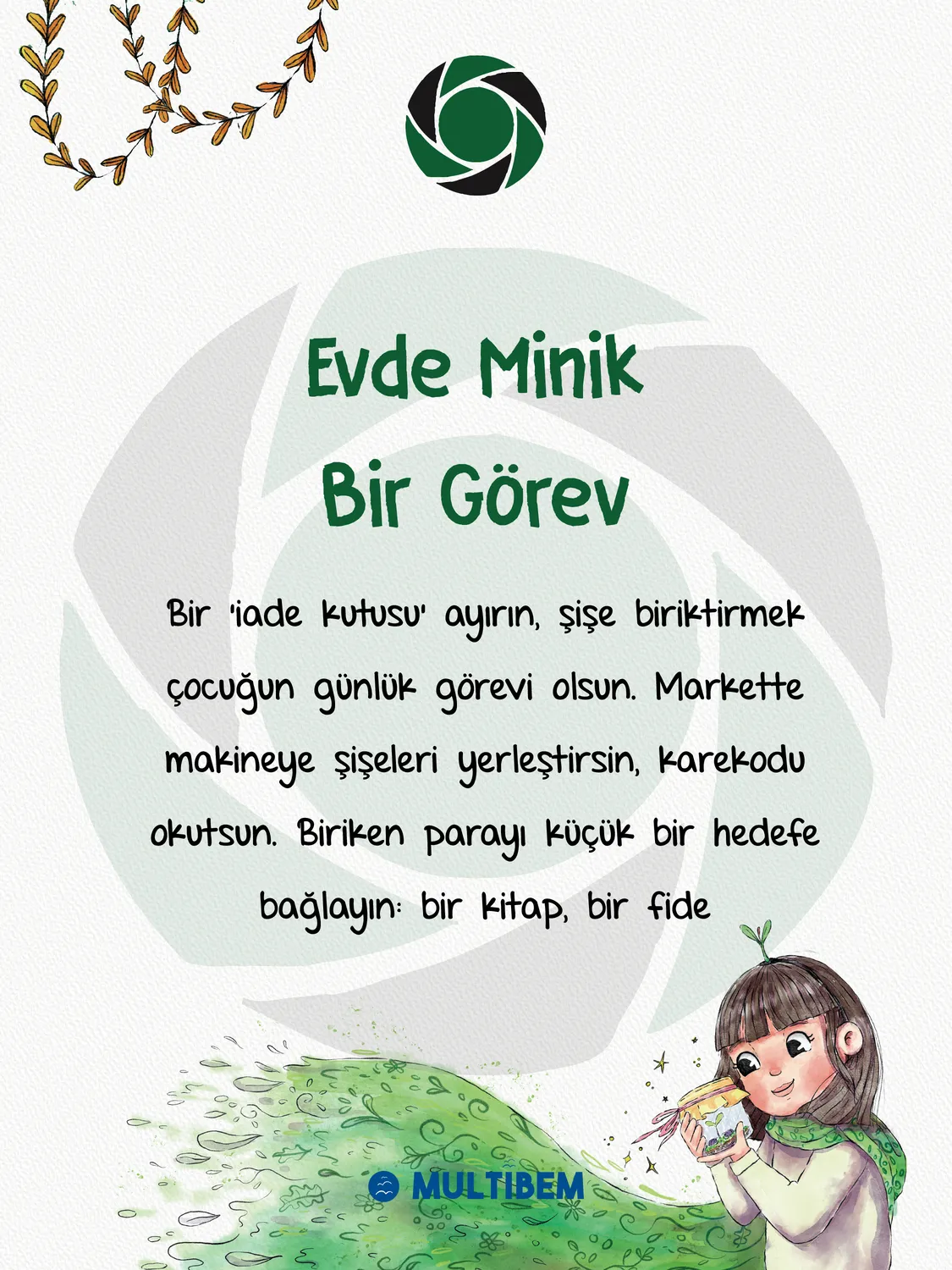 Çocuklarla evde sıfır atık — minik bir görev