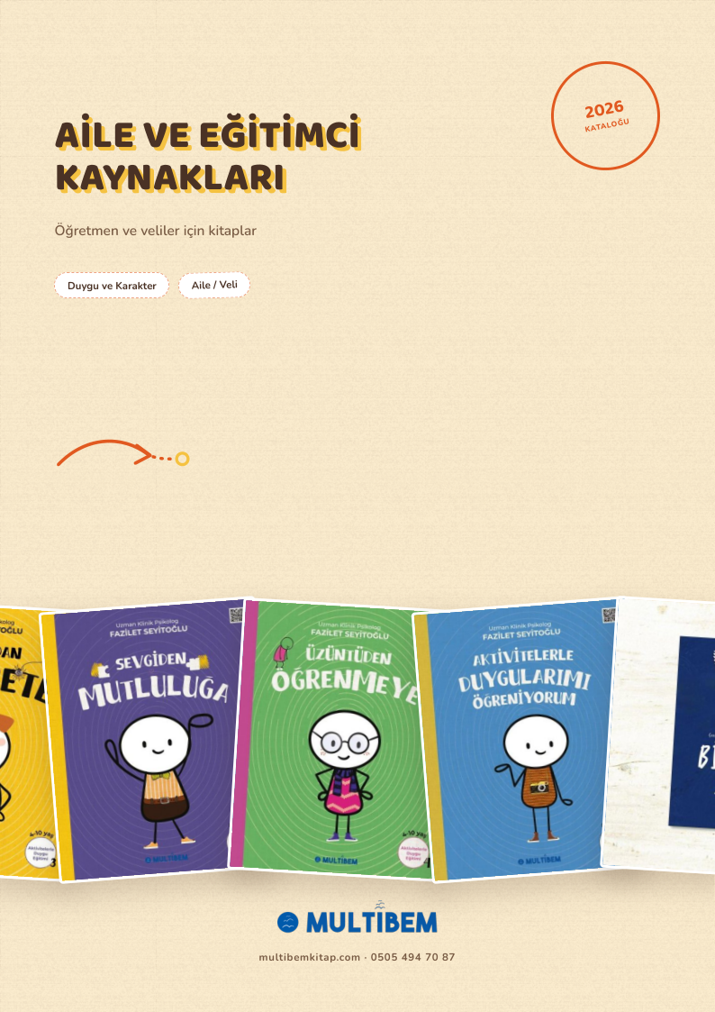 Aile ve Eğitimci Kaynakları kataloğu kapağı