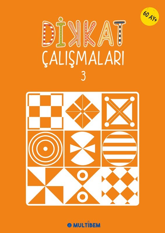 Dikkat Çalışmaları 3 kitap kapağı